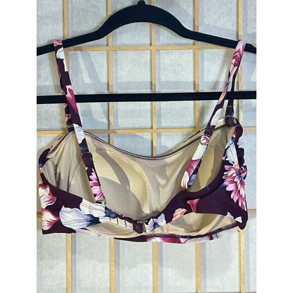 KonaâSolâD/DD FloralâSwimâTop - Picture 6 of 12